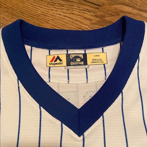 Majestic Cooperstown Collection Cubs Jersey Ryne Sandberg 23 Mens Large - Picture 2 of 3